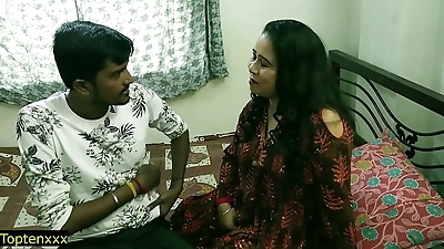Indian horny milf bhabhi fucking with innocent village boy&excl;&excl; clear hindi audio&colon; hot webserise sex