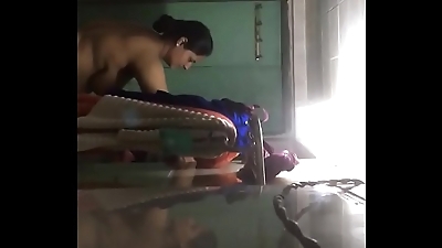 giant boobs Indian mom&period;MOV