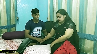 Indian teen boy fucking his sexy hot bhabhi secretly at home &excl;&excl; Best indian teen sex